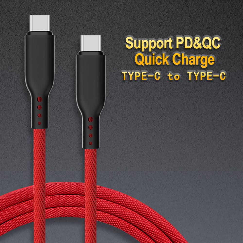 Support PD&QC Quick Charge TYPE-C to TYPE-C