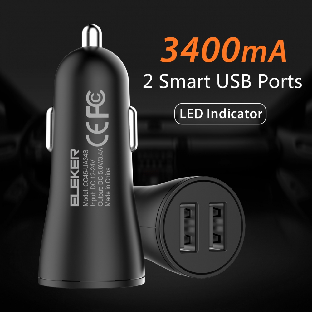 Dual Port Intelligent Vehicle Charger