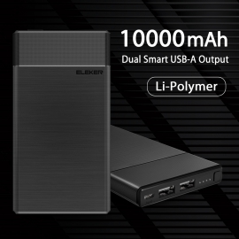 2USB Smart Power Pack 10000mAh