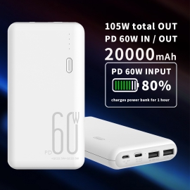 PD60W High Capacity Fast Charging Mobile Power Sup..