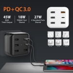 Travel Adapter KIT With PD+QC3.0