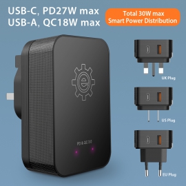 PD + QC3.0 Wall Charger