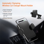 Automatic Clamping Wireless Car Charger Mount Holder