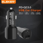 Dual Port Fast Charging Vehicle Charger with PD